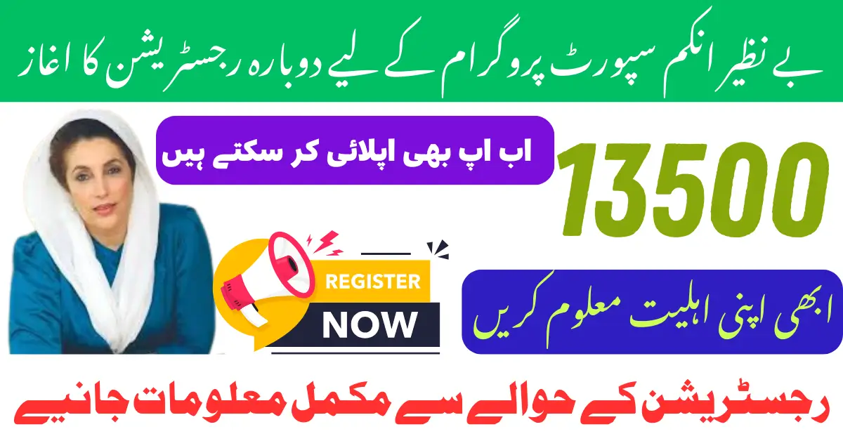 Benazir Income Support Program Application Process